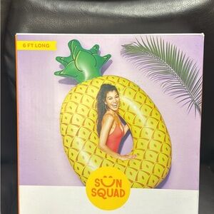 Yellow Pineapple Pool Float
